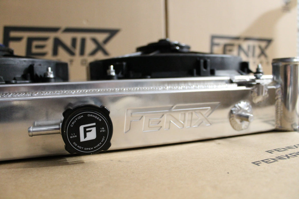 Nissan S13/180SX SR20DET Full Alloy Performance Radiator & Fan Shroud Kit GEN II.