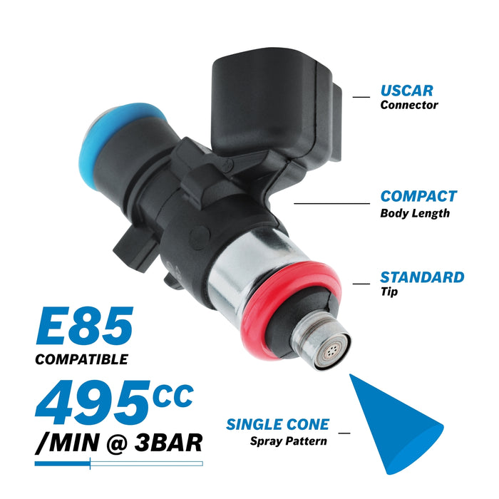 Bosch 495cc Short LSA 14mm Uscar Connector