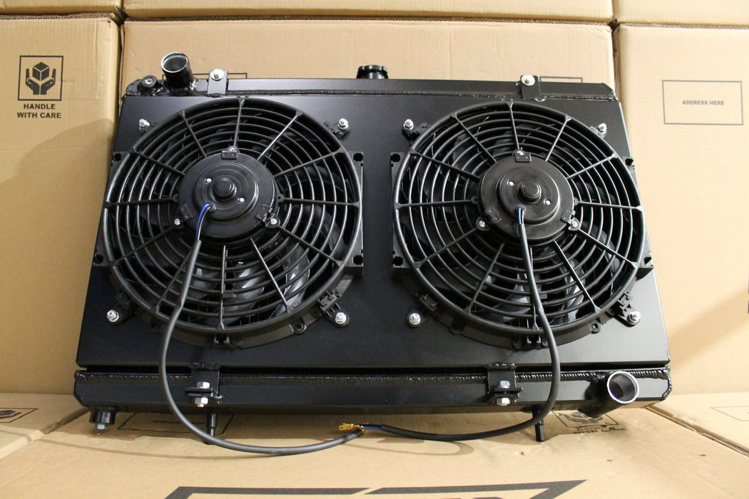 Nissan S13/180SX SR20DET Full Alloy Performance Radiator & Fan Shroud Kit GEN II.