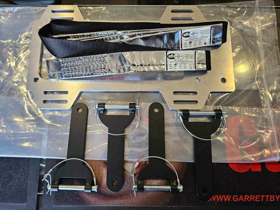 RAMJET BLOWER RESTRAINT KIT 6HOLE ADJUSTABLE SFI 14.1 — LongBoost