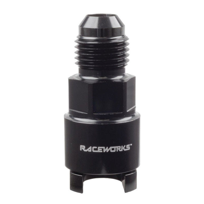 An-6 To 1/4In All Billet Female Efi Quick Connect