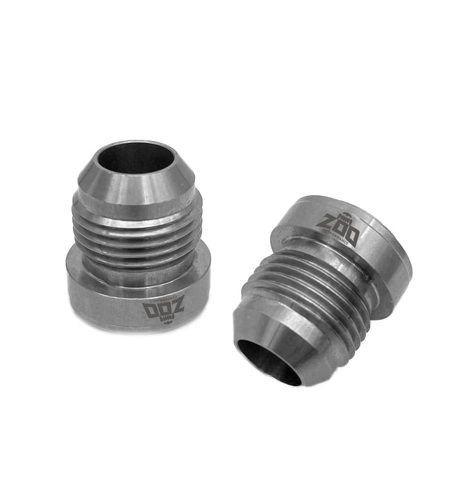 Zoo Performance - AN WELD ON BUNG MALE STAINLESS STEEL - CIRCLE HEAD