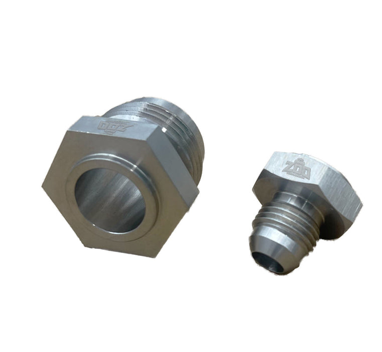 Zoo Performance - AN WELD ON BUNG MALE STAINLESS STEEL - HEXAGON HEAD
