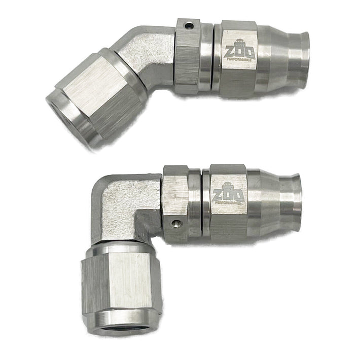 Zoo Performance - STAINLESS STEEL PTFE HOSE ENDS
