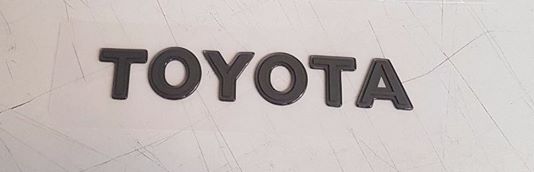 Genuine Toyota JZA80 MKIV Supra Gel "Toyota" Badge - 75441-14190