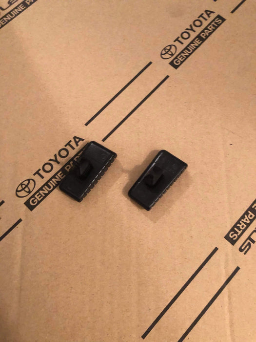 Genuine Toyota JZA80 Supra Rear Targa Holder Cushions (Pair) - 63665-14010 & 63666-14010