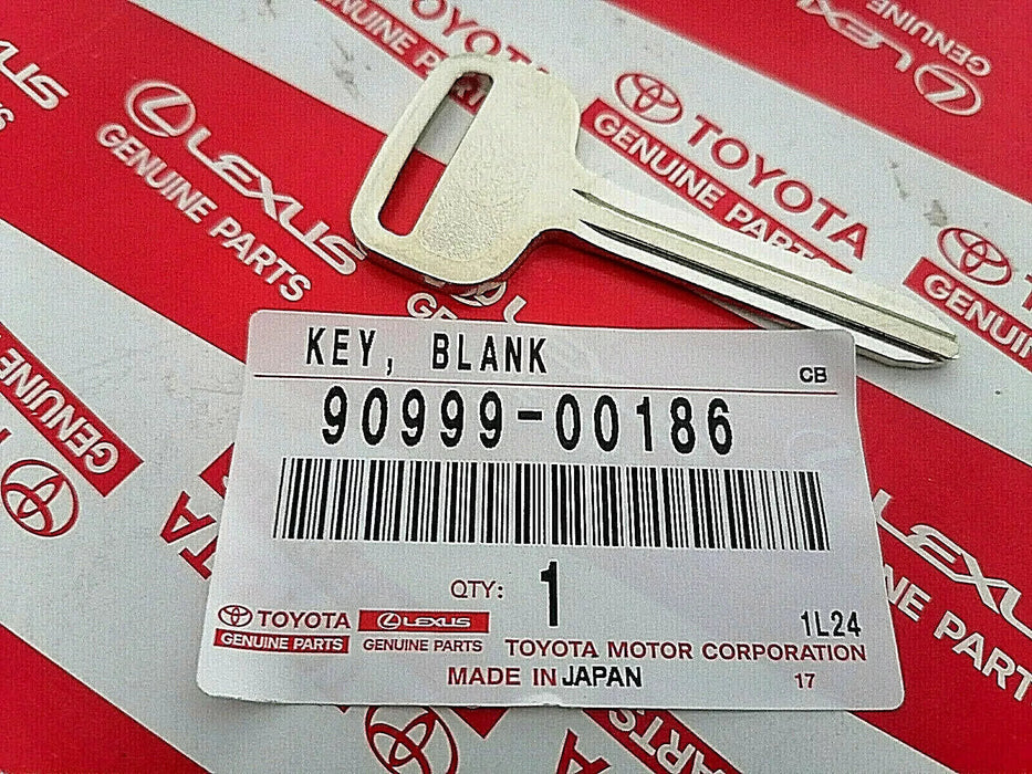 Genuine Toyota JZA80 MKIV Supra Blank Service Key - 90999-00186