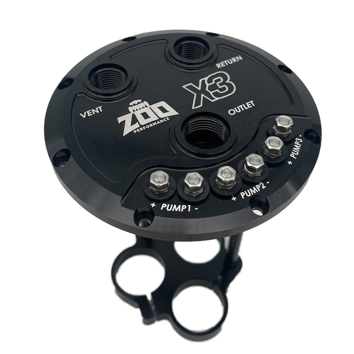 Zoo Performance - TRIPLE FUEL PUMP HANGER KIT