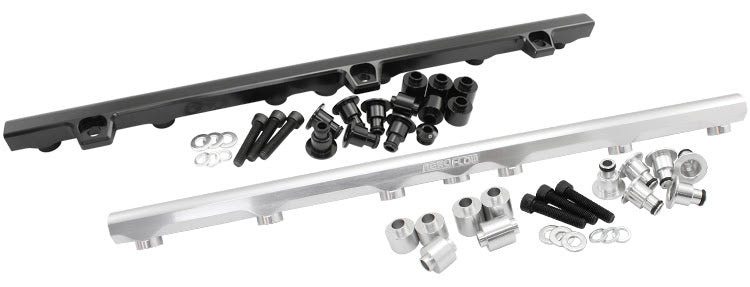 Billet Fuel Rails to suit Toyota 2JZ GE (non turbo) Silver Finish - AF64-2260S
