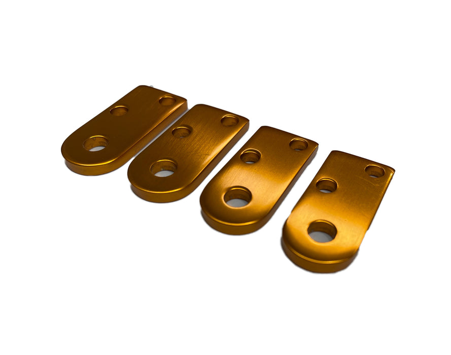 Zoo Performance - LS2 FUEL RAILS  (GOLD, BLACK, SILVER)