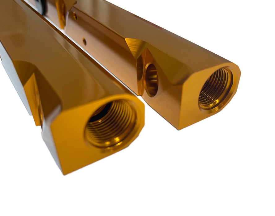 Zoo Performance - LS2 FUEL RAILS  (GOLD, BLACK, SILVER)