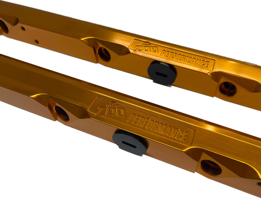 Zoo Performance - LS2 FUEL RAILS  (GOLD, BLACK, SILVER)