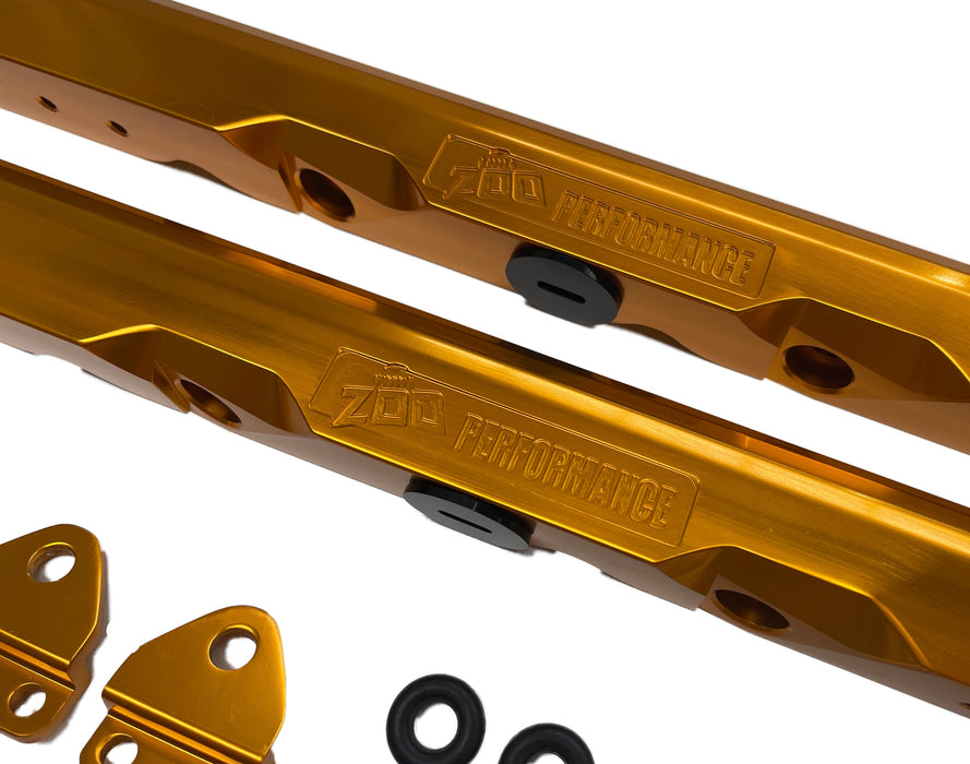 Zoo Performance - LS3 FUEL RAILS  (GOLD, BLACK, SILVER)