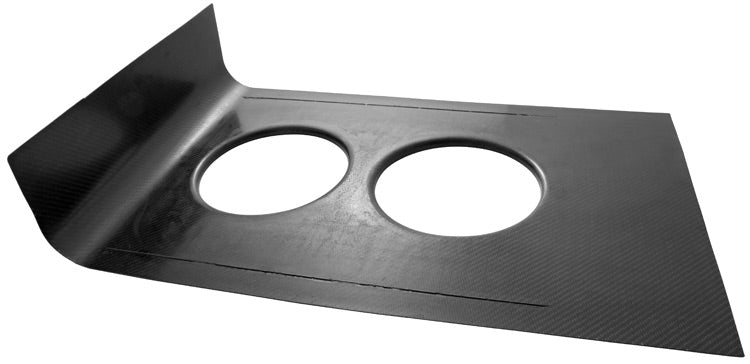K&N - 100-8510 K&N Carbon Fiber Hood Scoop Pan
