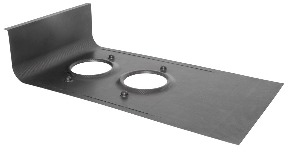 K&N - 100-8520 K&N Carbon Fiber Hood Scoop Pan