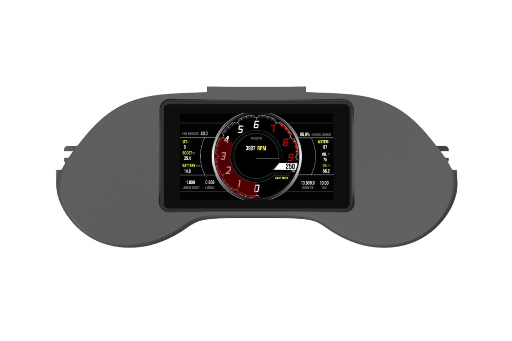 Mako Recessed Dash Mount for the Powertune Digital Dash