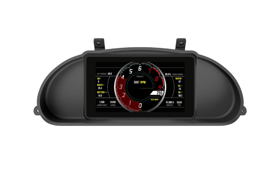 Mako Recessed Dash Mount for the Powertune Digital Dash