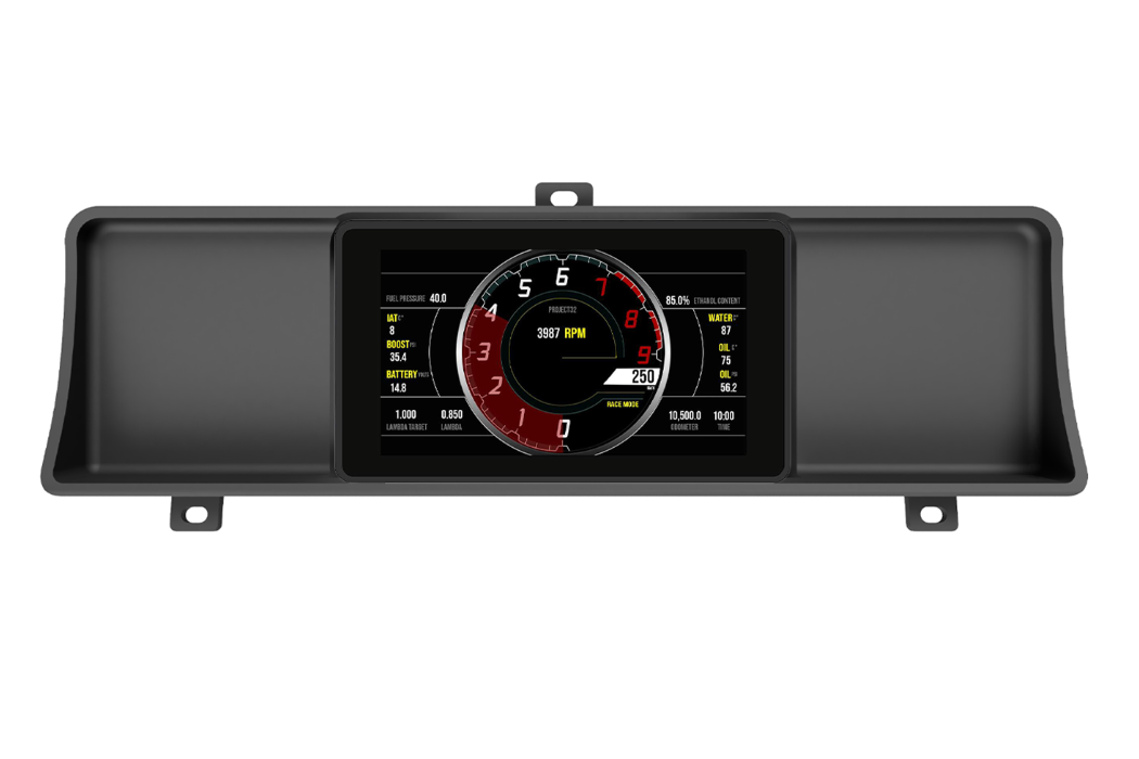 Mako Recessed Dash Mount for the Powertune Digital Dash