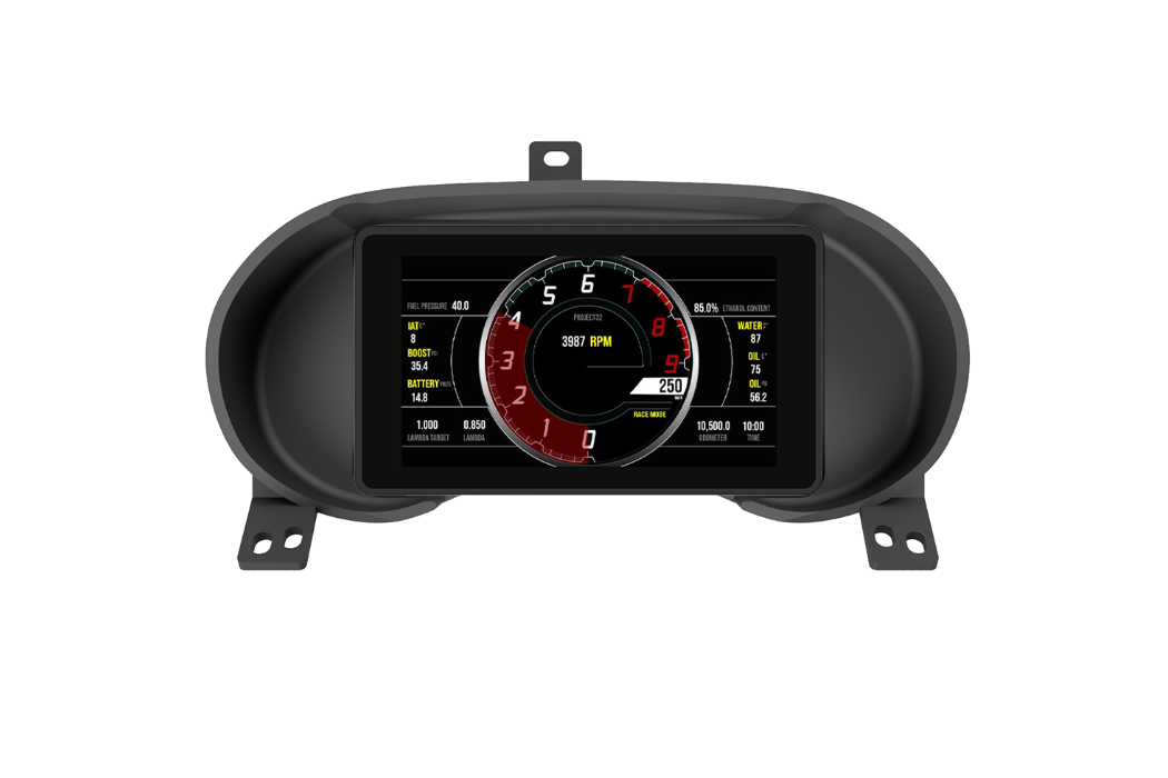 Mako Recessed Dash Mount for the Powertune Digital Dash