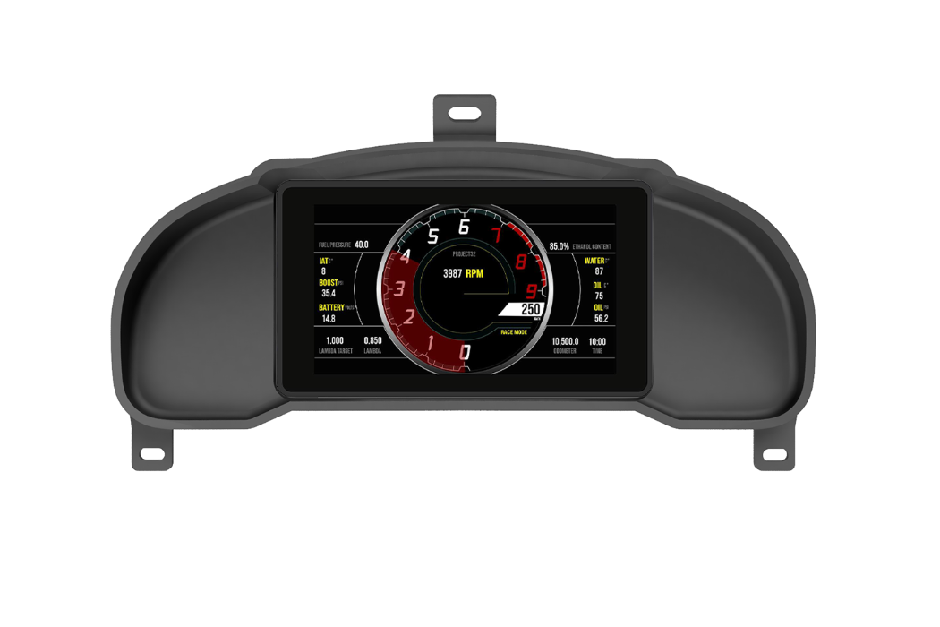 Mako Recessed Dash Mount for the Powertune Digital Dash
