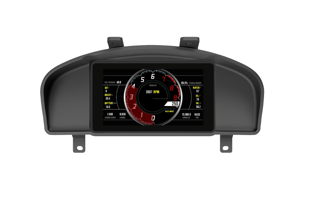 Mako Recessed Dash Mount for the Powertune Digital Dash