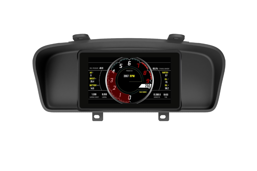 Mako Recessed Dash Mount for the Powertune Digital Dash
