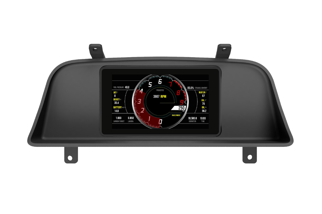 Mako Recessed Dash Mount for the Powertune Digital Dash