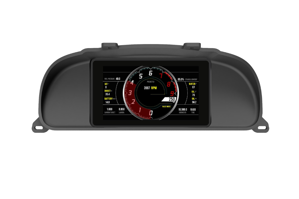 Mako Recessed Dash Mount for the Powertune Digital Dash