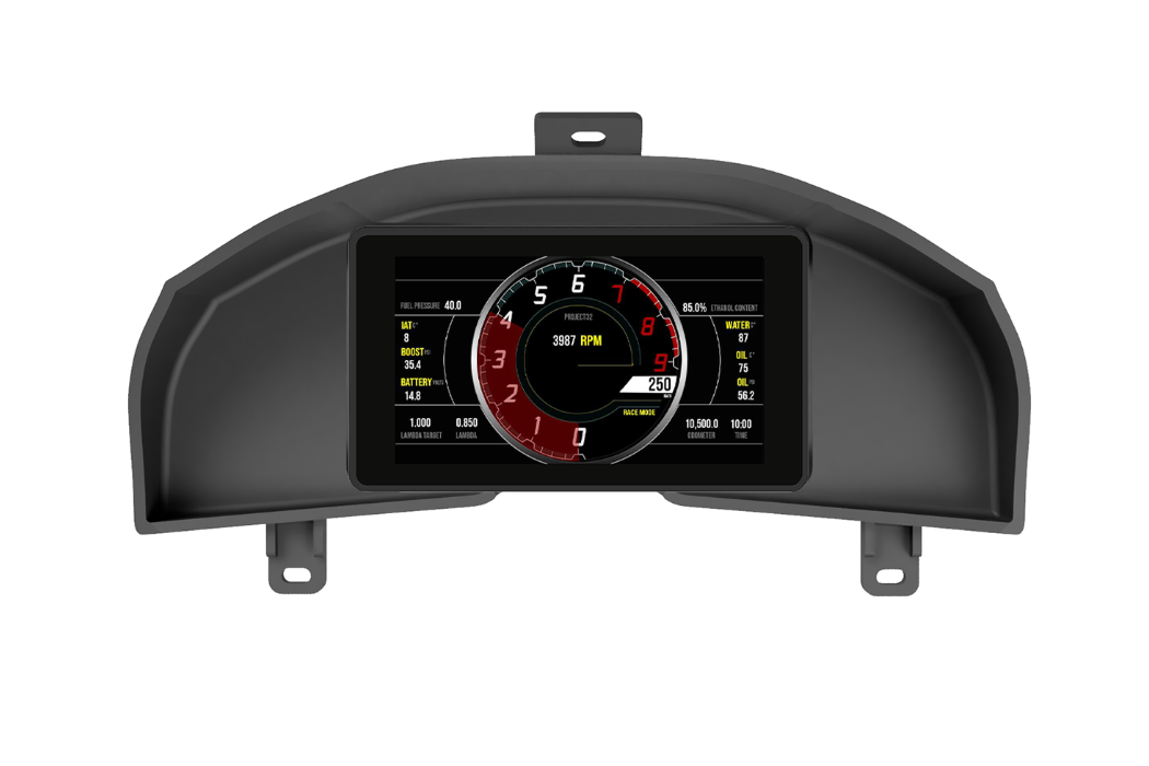 Mako Recessed Dash Mount for the Powertune Digital Dash