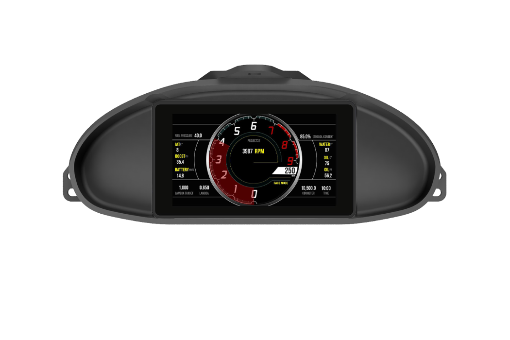 Mako Recessed Dash Mount for the Powertune Digital Dash