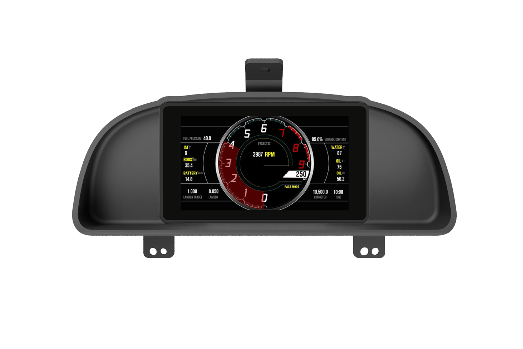 Mako Recessed Dash Mount for the Powertune Digital Dash