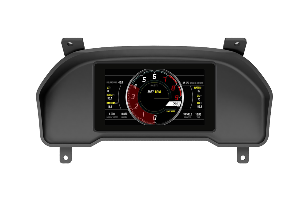 Mako Recessed Dash Mount for the Powertune Digital Dash