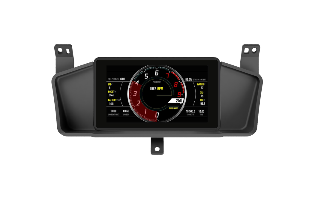 Mako Recessed Dash Mount for the Powertune Digital Dash