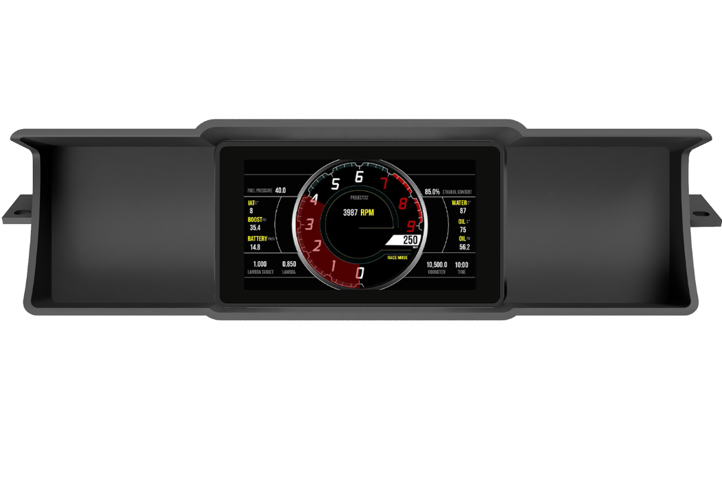 Mako Recessed Dash Mount for the Powertune Digital Dash