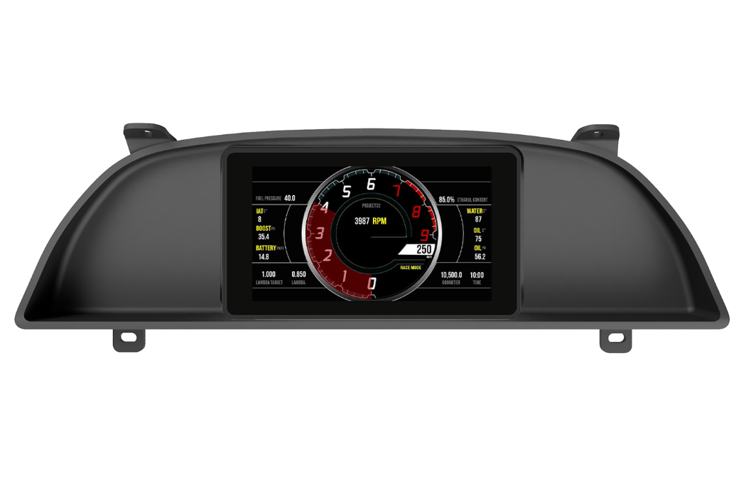 Mako Recessed Dash Mount for the Powertune Digital Dash