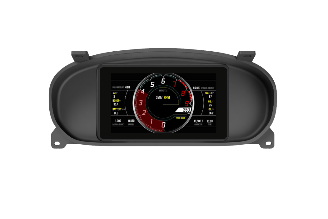 Mako Recessed Dash Mount for the Powertune Digital Dash