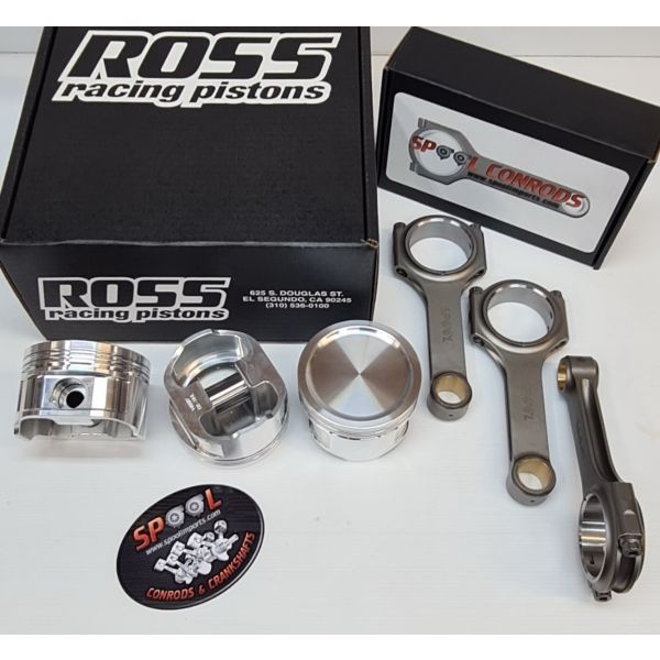 Spool 3RZ-FE Conrods and Ross Forged Pistons
