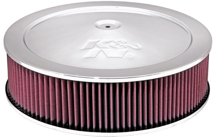 K&N - 60-1290 K&N Round Air Filter Assembly