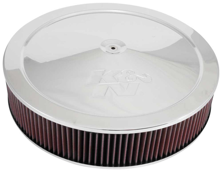 K&N - 60-1640 K&N Round Air Filter Assembly