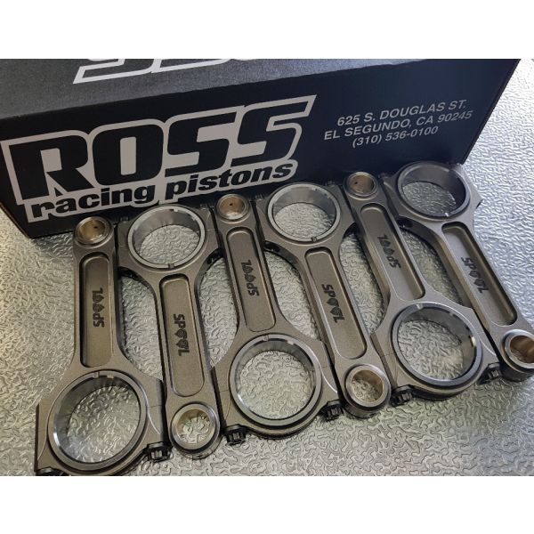 Spool Ford AU 4 Litre Ross Racing Forged Pistons and Drag Pro I Beam Conrods