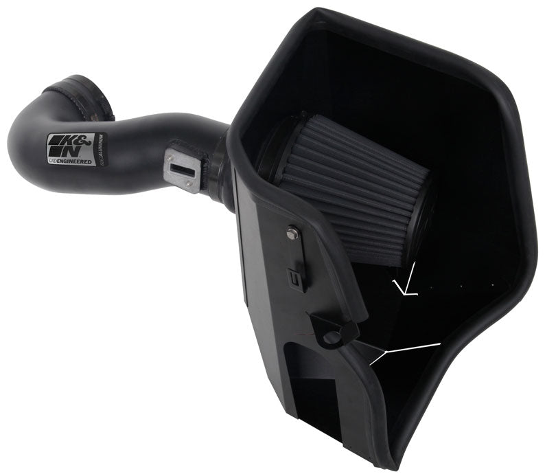 K&N - 71-3110 K&N Performance Air Intake System