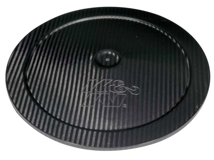 K&N - 85-6840 K&N Top Plate, Carbon Fiber