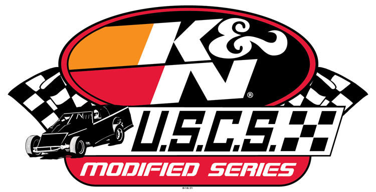 K&N - 89-1146 K&N Decal; K&N USCS Modifieds, 10-3/4" x 5-1/2"