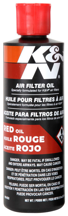 K&N - 99-0533 K&N Air Filter Oil - 8oz Squeeze