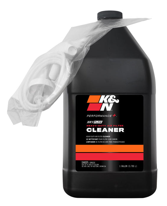 K&N - 99-0638 K&N Heavy Duty Filter Cleaner, DryFlow 1 gal, 128 oz