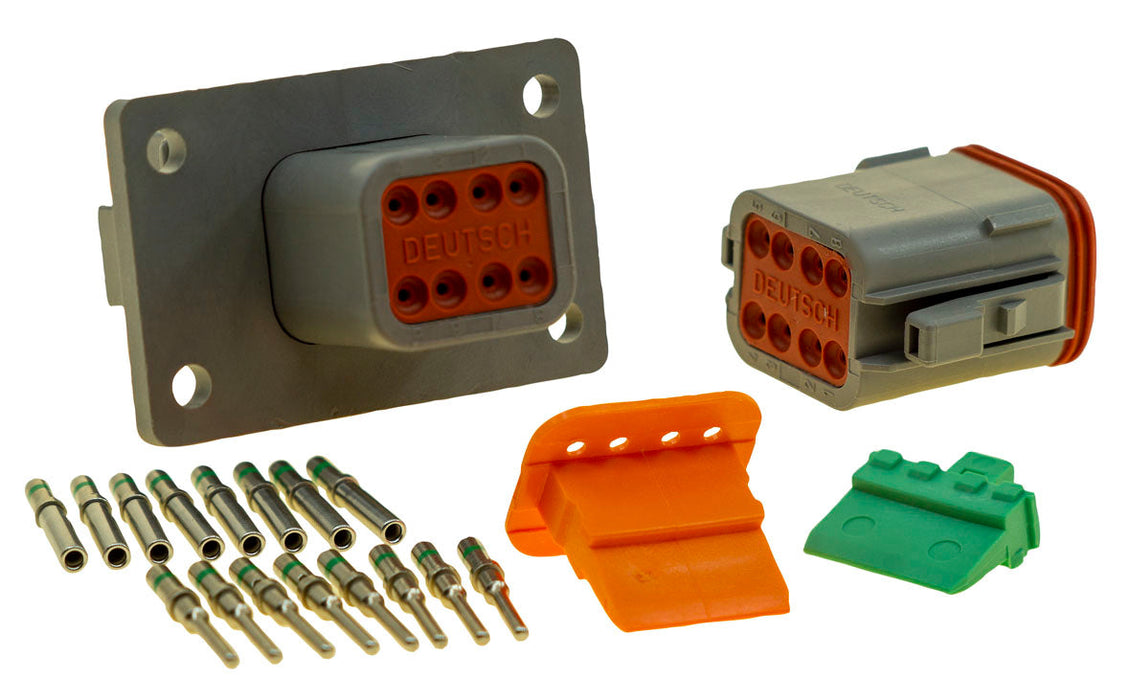 Deutsch Dt Flange Mount 8-Way Connector Kit