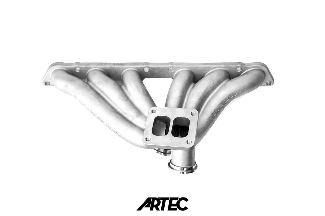 Artec - High Mount T4 Twin Gate Turbo Manifold to suit Toyota Non Turbo 2JZ GE