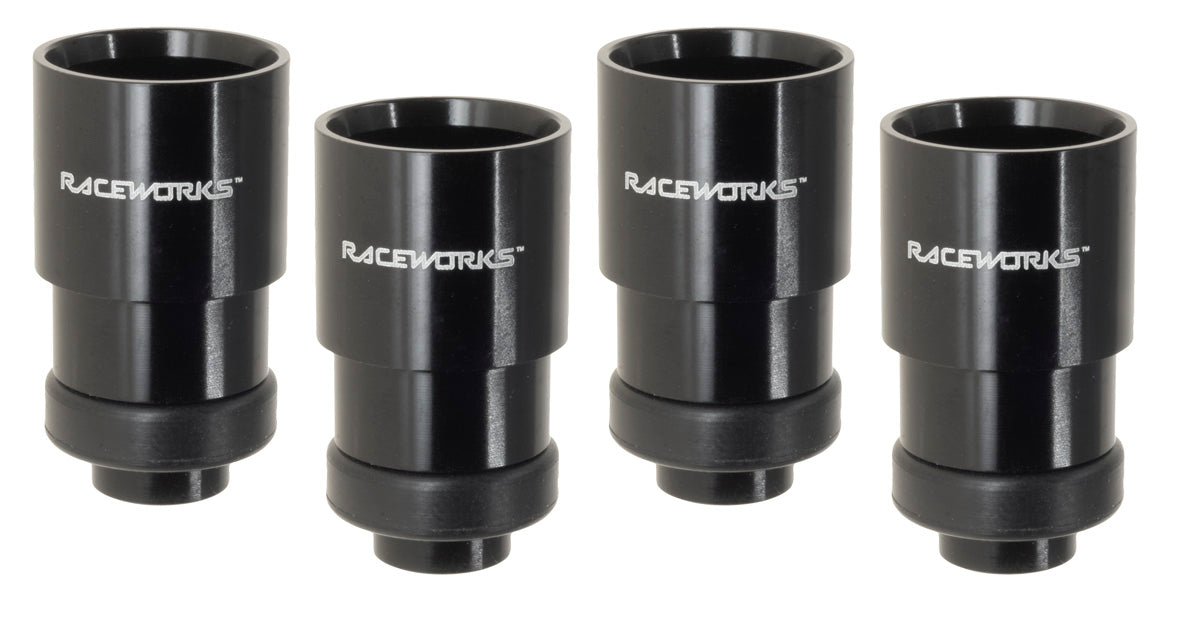 4Pack Lower Adaptor With Square Seal Suit Bosch Extended Nose Injectors