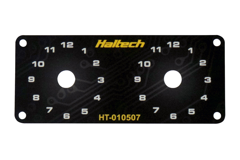 Haltech - Dual Switch Panel Only HT-010507