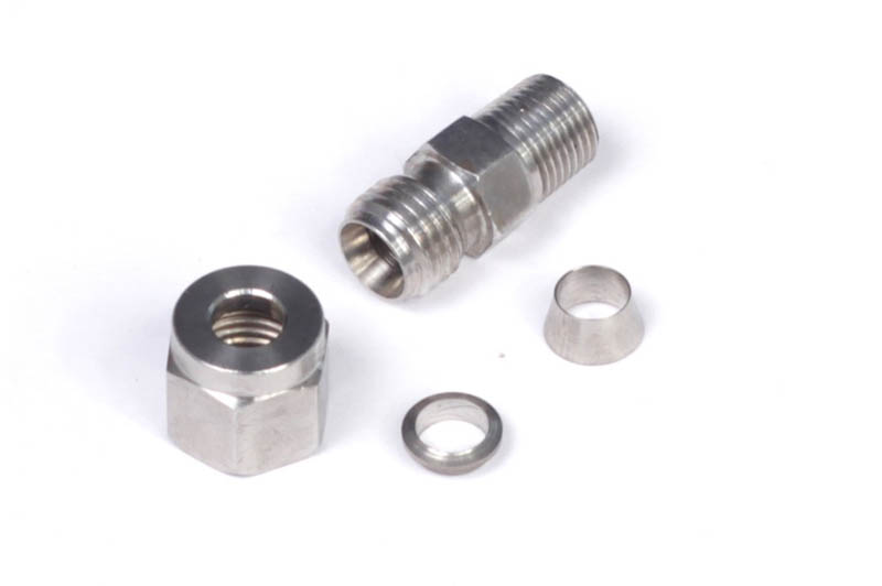 Haltech - 1/4" Stainless Compression Fitting Kit HT-010813